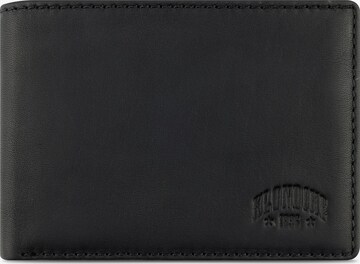 Portamonete 'Rush Trevor' di KLONDIKE 1896 in nero: frontale