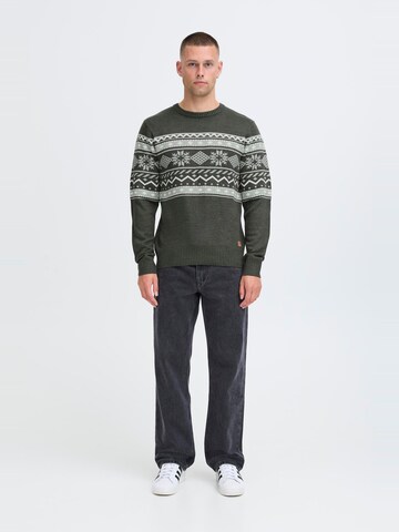 BLEND Strickpullover ' BHNohr ' in Grau