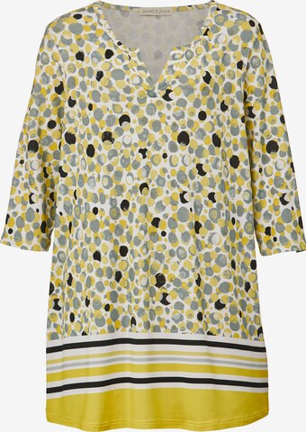 Janet & Joyce Tunic in Yellow: front