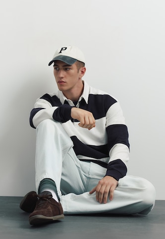Pull&Bear Bluzka sportowa w kolorze czarny