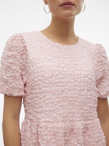 Robe 'BOA' VERO MODA en rose