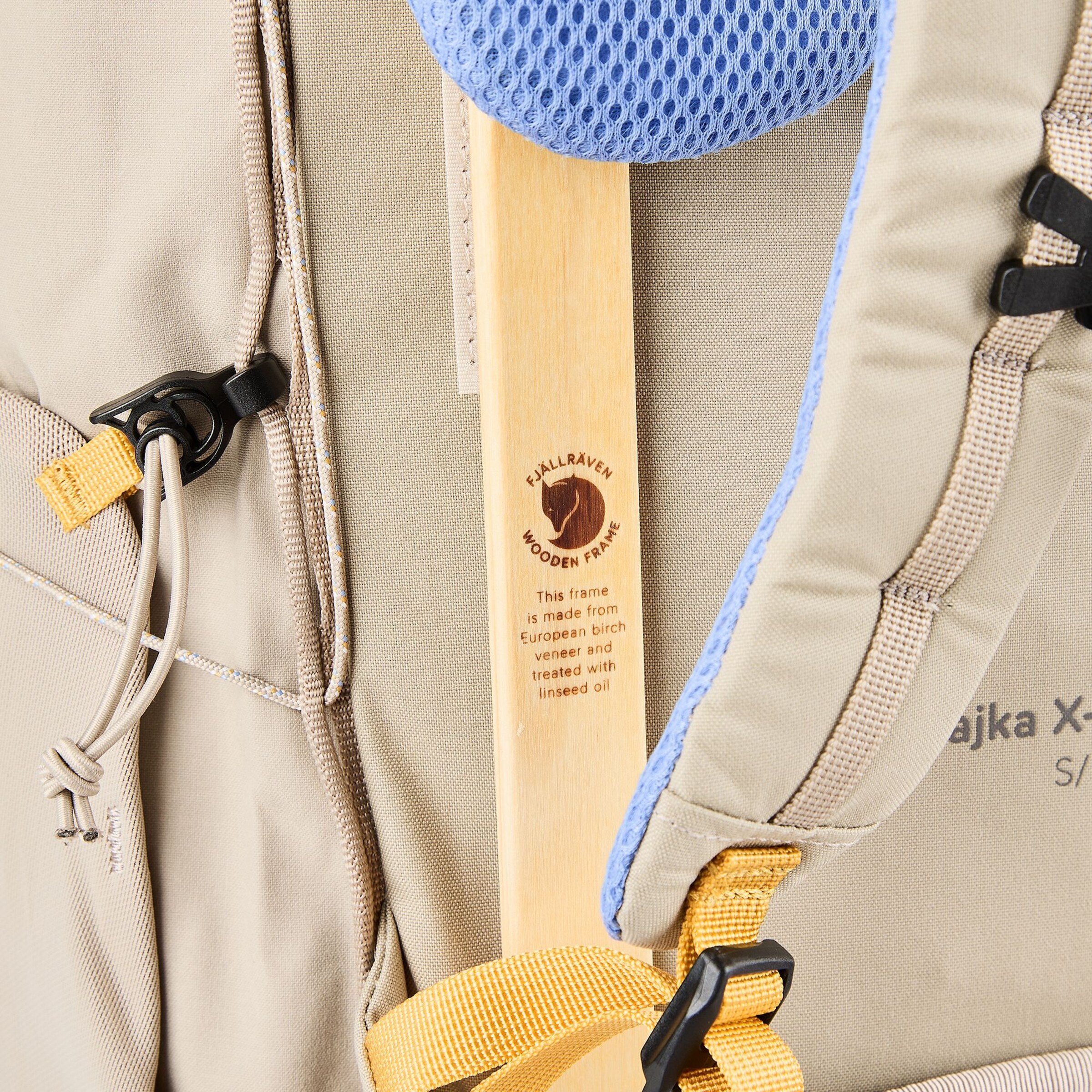 Fjällräven Sports backpack 'Kajka' in Beige