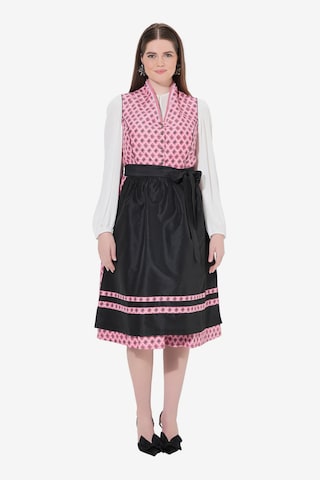 Ulla Popken Kleid in Pink: Vorderseite