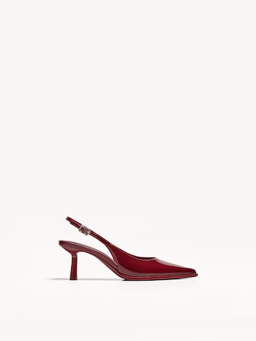 Bershka Slingpumps in Rot