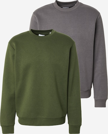 pilka JACK & JONES Megztinis be užsegimo 'JJEBRADLEY': priekis