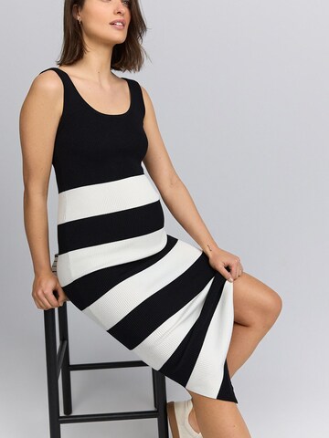 Robes en maille Next en noir