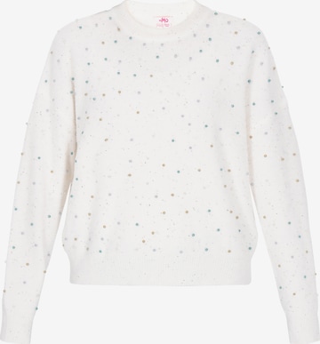 Pull-over MYMO en blanc : devant