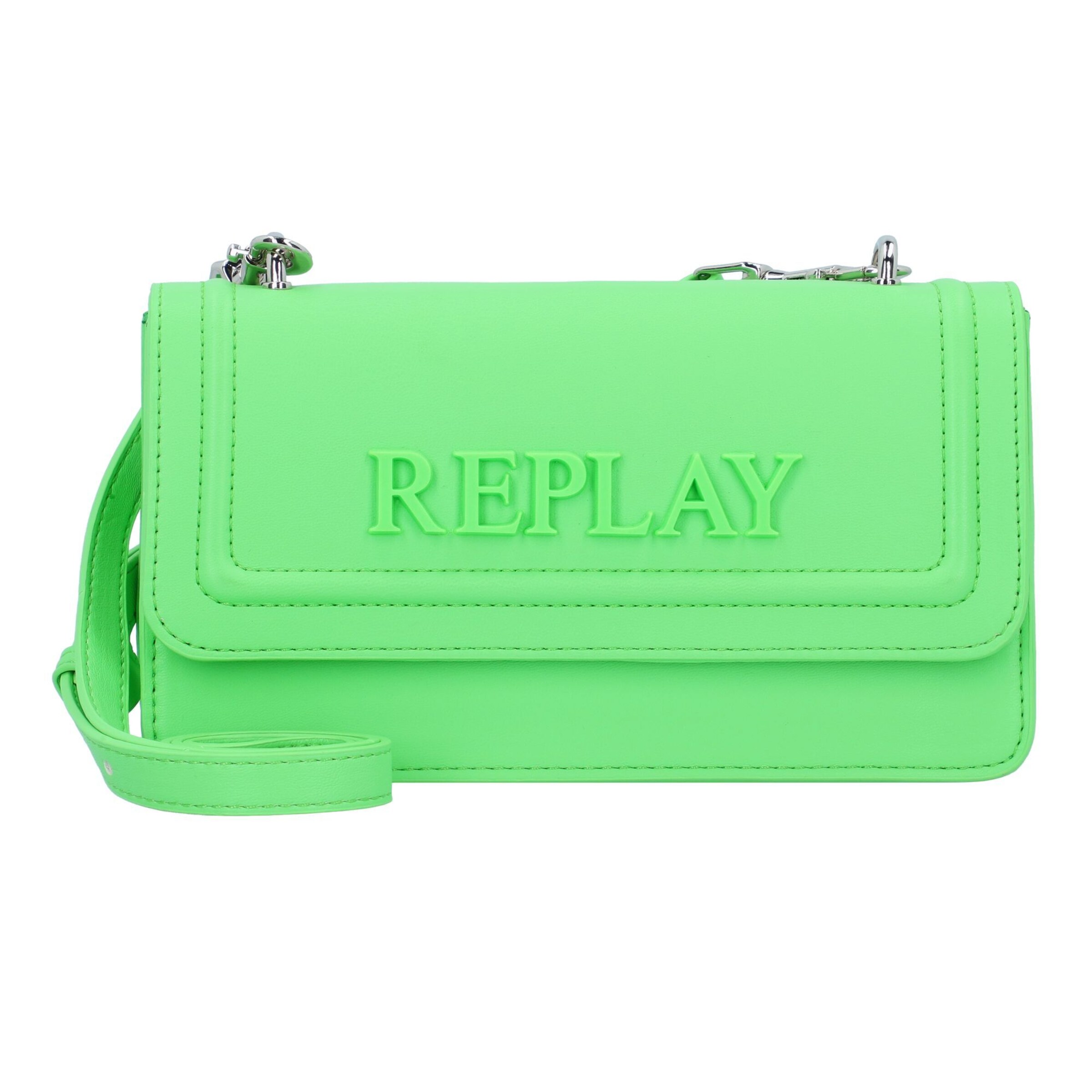 Borsa a tracolla di REPLAY in verde: frontale