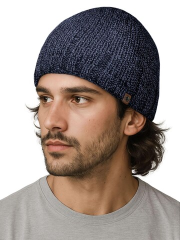 Neverless Beanie '2023' in Blue: front