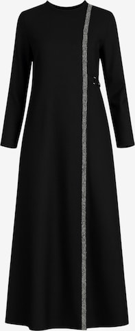 fashionshowcase Dress 'Leila-Ferace' in Black: front