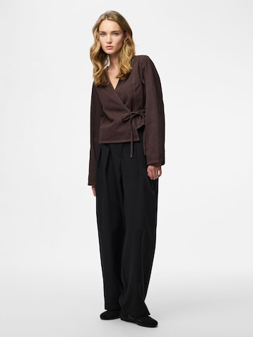 Chemisier 'PCFENNA' PIECES en marron