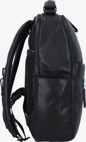 Piquadro Rucksack in Schwarz