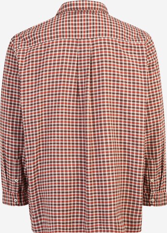 Levi's® Big & Tall Comfort fit Button Up Shirt 'Jackson Worker Shirt' in Red