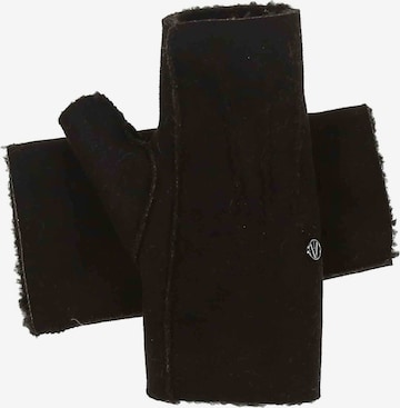 LOEVENICH Handstulpen in Schwarz: Vorderseite