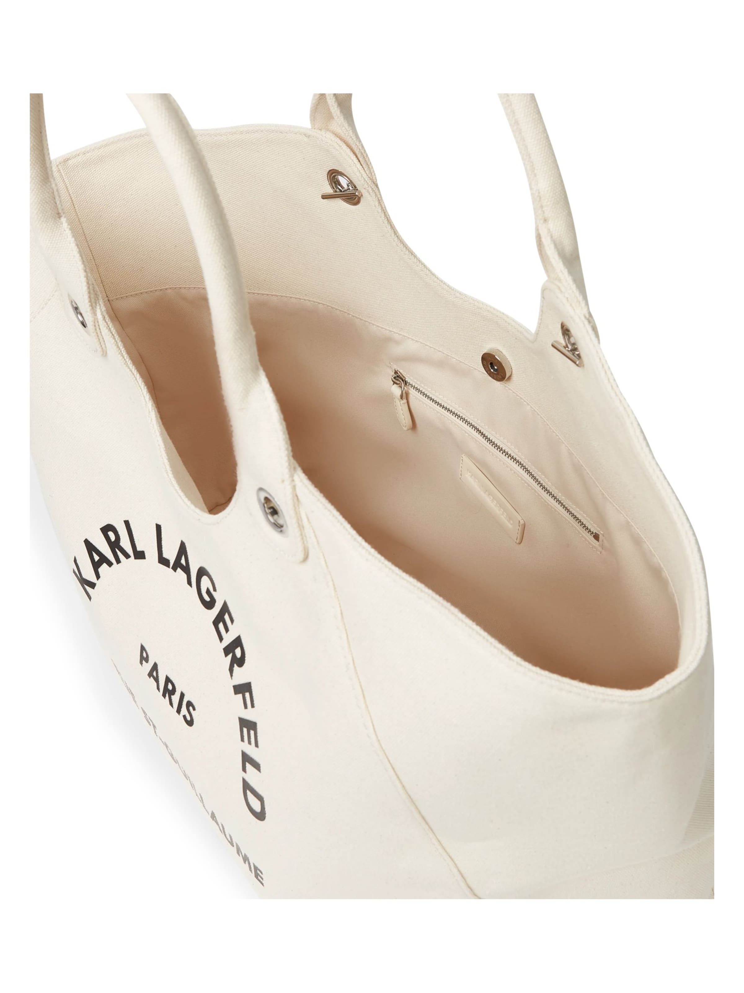 Karl Lagerfeld Shopper 'Rue St-Guillaume' in Wit