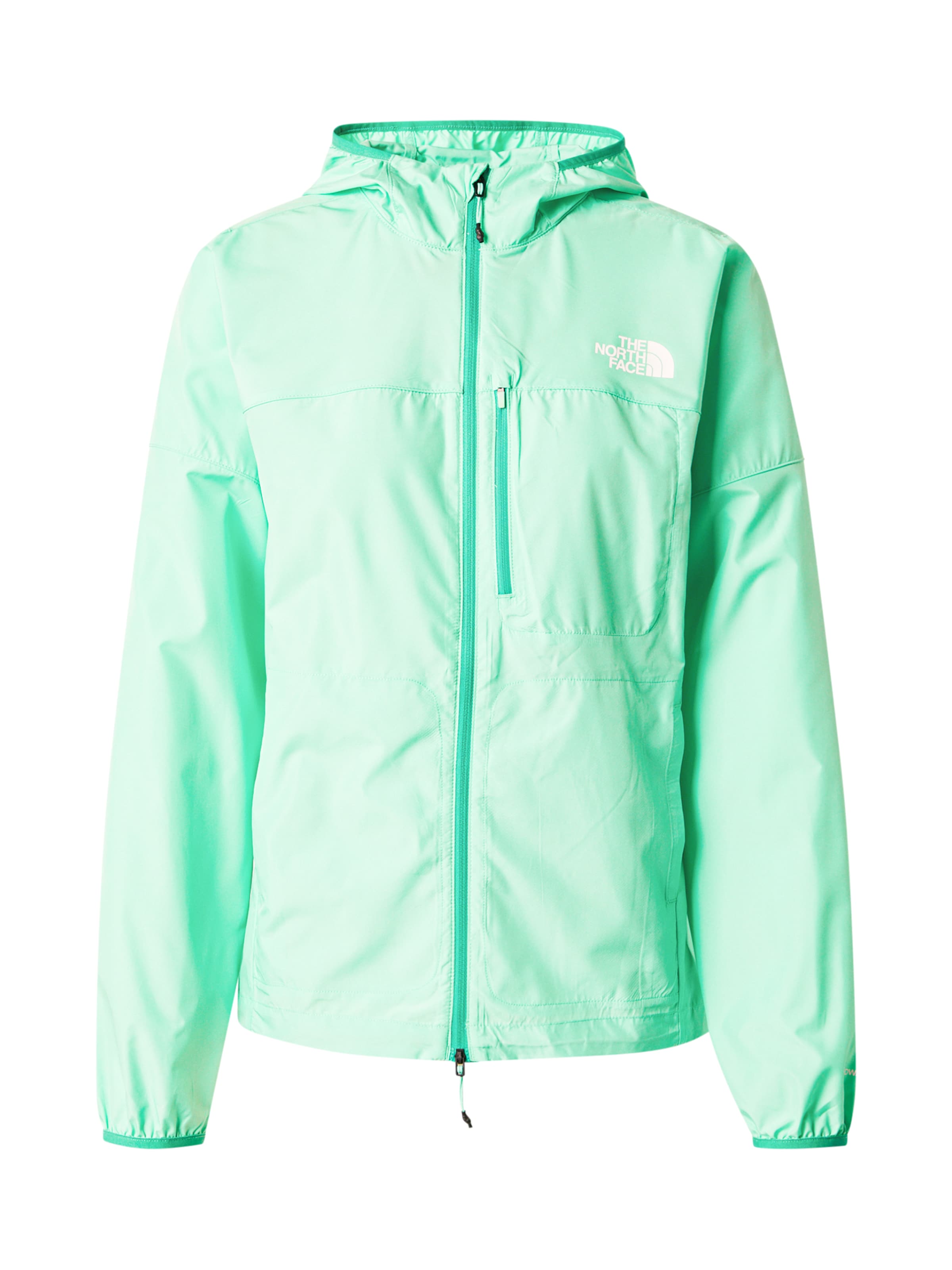 THE NORTH FACE Športová bunda - Zelená: predná strana