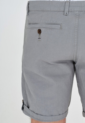 INDICODE JEANS Regular Chino Pants ' Beauvals ' in Grey