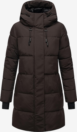 MARIKOO Mantel 'Kaituu XVI' in XS in dunkelbraun, Produktansicht