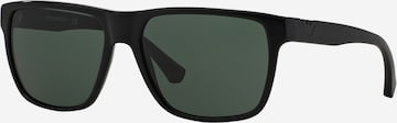 juoda Emporio Armani Akiniai nuo saulės: priekis