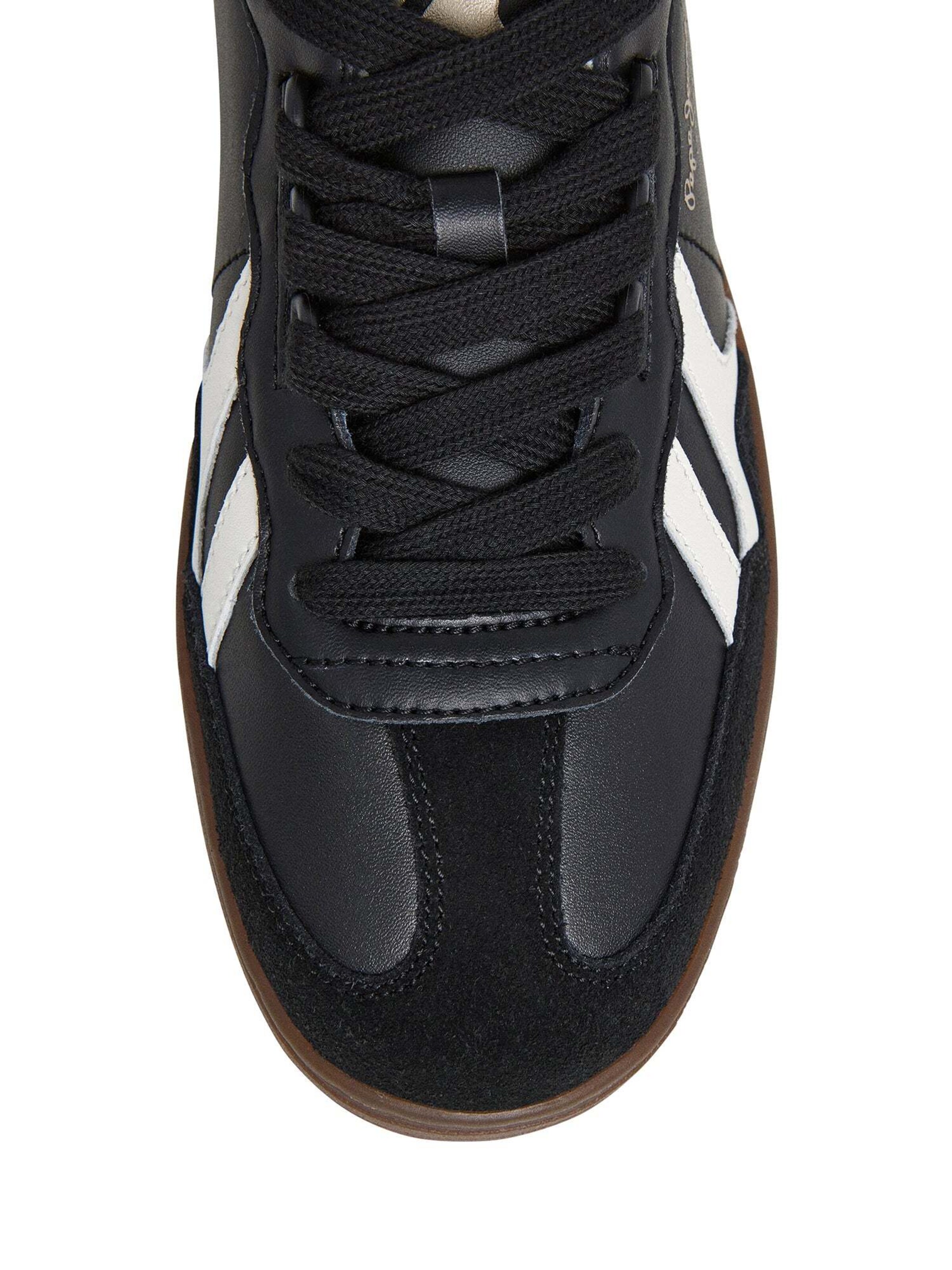 Pepe Jeans Sneaker 'Ball Zero' in Schwarz