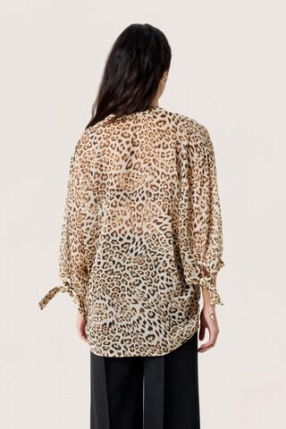 SOAKED IN LUXURY Blouse 'Anaya Amily' in Beige