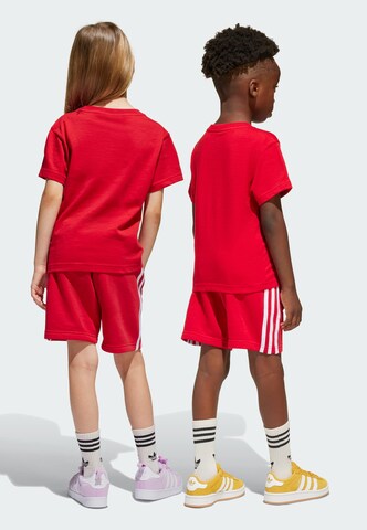 ADIDAS ORIGINALS Komplet 'Adicolor' | rdeča barva