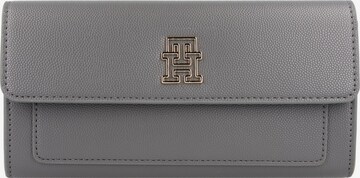 TOMMY HILFIGER Wallet in Grey: front