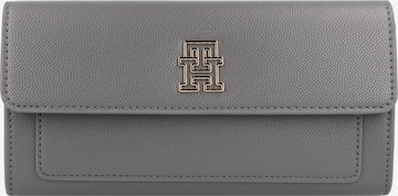 TOMMY HILFIGER Wallet in Grey: front