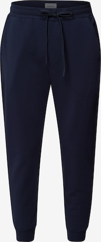 Hanro Pajama pants ' Natural Living ' in Blue: front