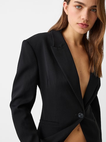 Bershka Blazer in Black