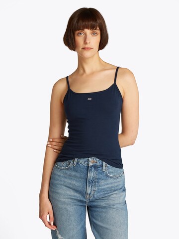Haut 'ESSENTIAL' Tommy Jeans en bleu : devant