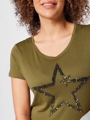 Key Largo T-shirt 'TWINKLE' i grön