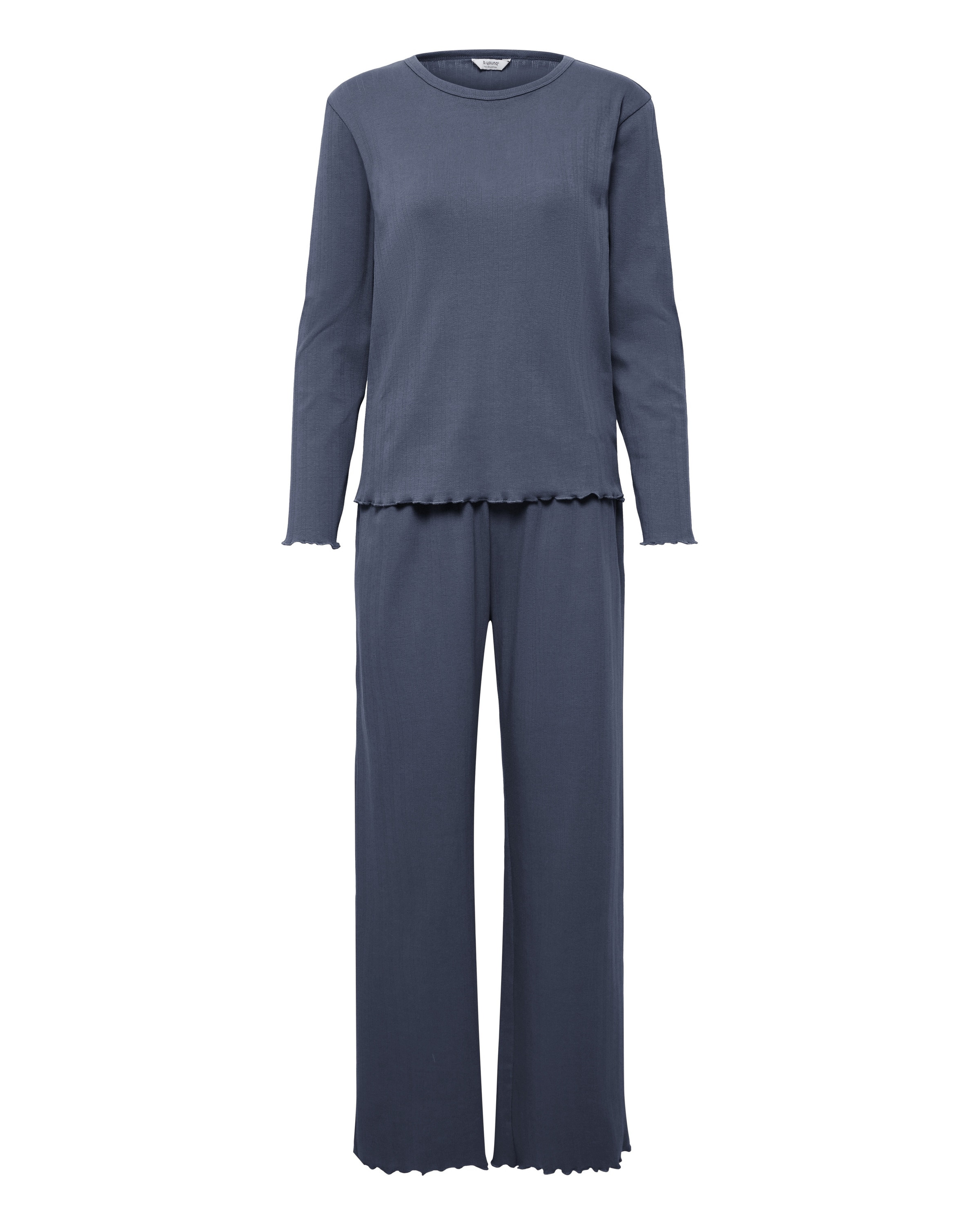 b.young Pyjama in Blau: Vorderseite