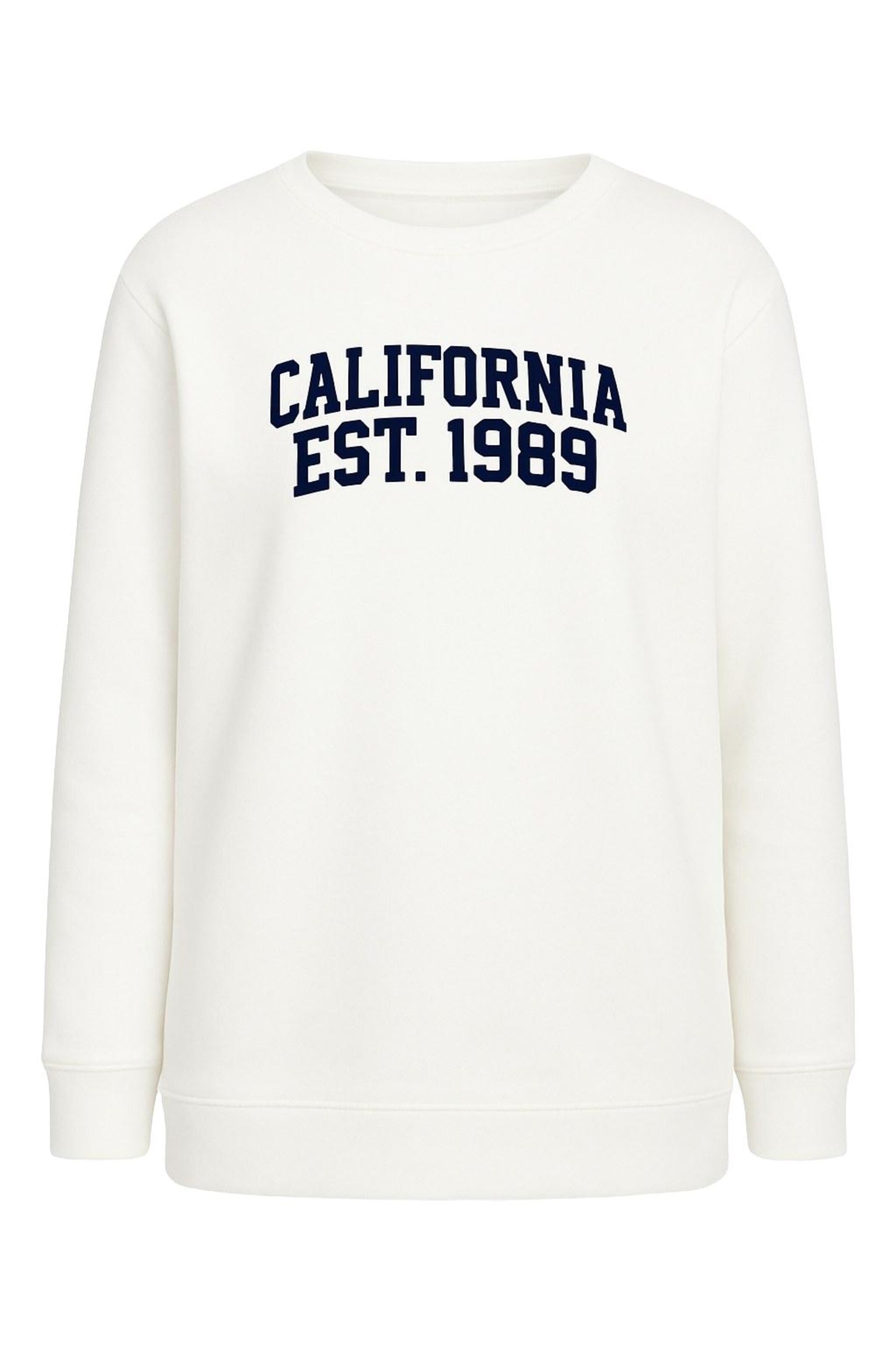 Stil Diva Sweatshirt in Wit: voorkant