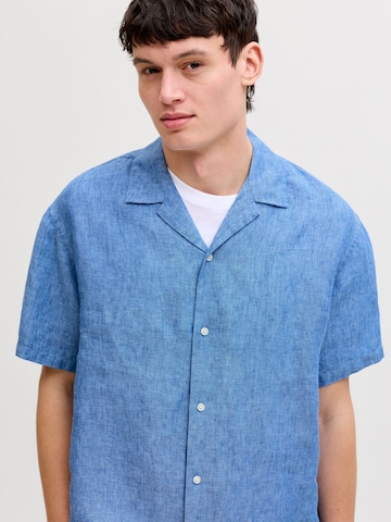 JACK & JONES Comfort fit Overhemd in Blauw