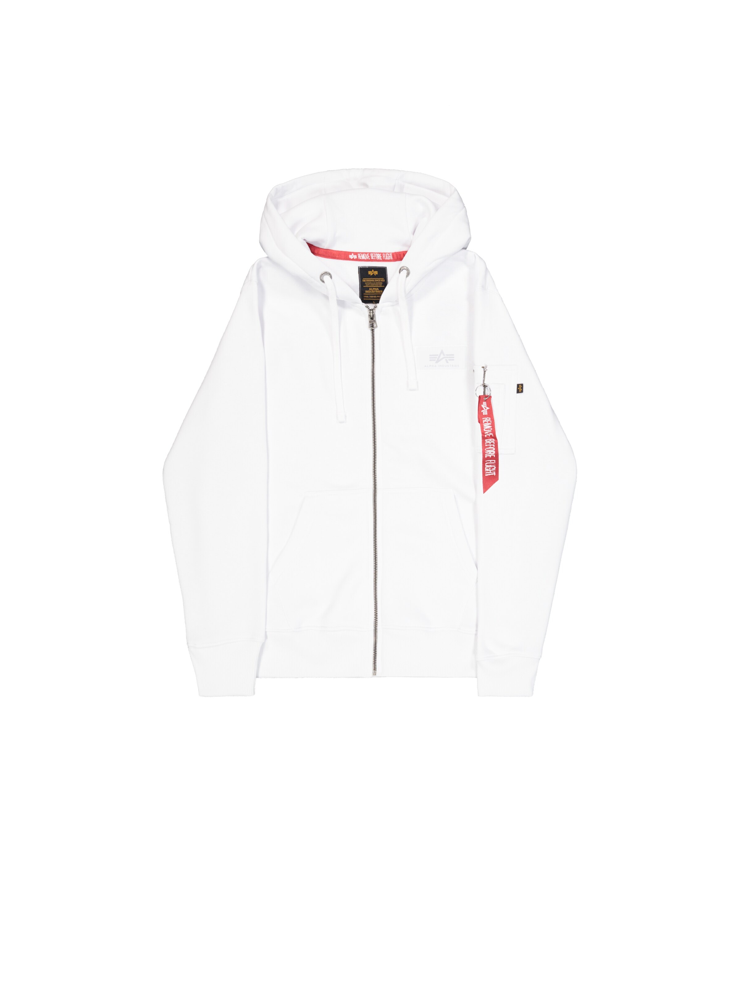 ALPHA INDUSTRIES Sweatshirt‌‌‌ in Weiß: Vorderseite