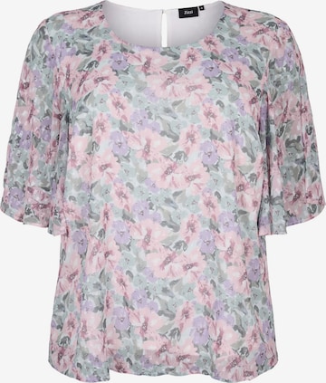 Zizzi Blouse 'She' in Mixed colors: front