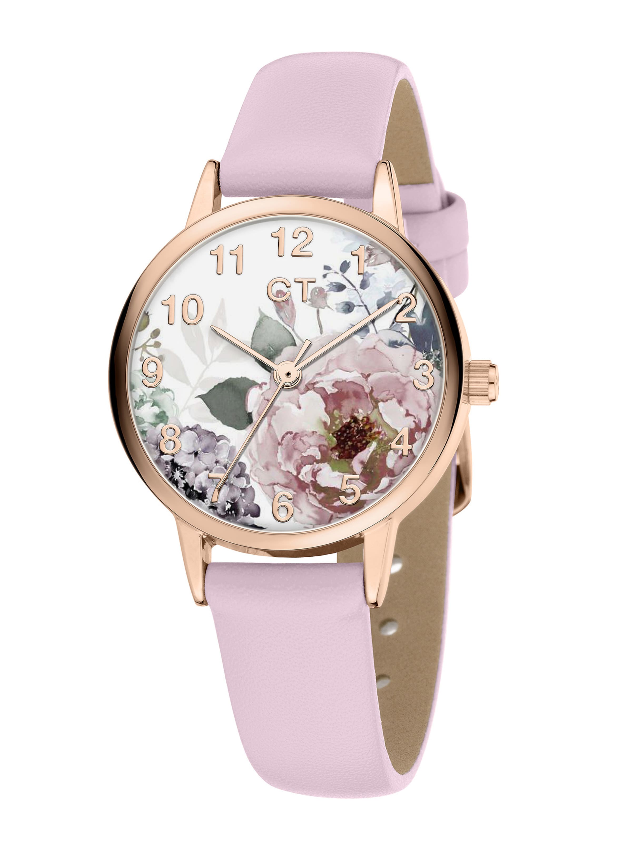 Cool Time Watch in Pink: front