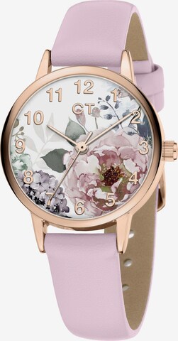 Cool Time Watch in Pink: front