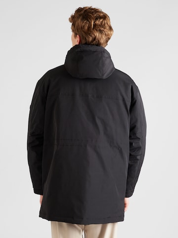 Parka mi-saison Tommy Jeans en noir