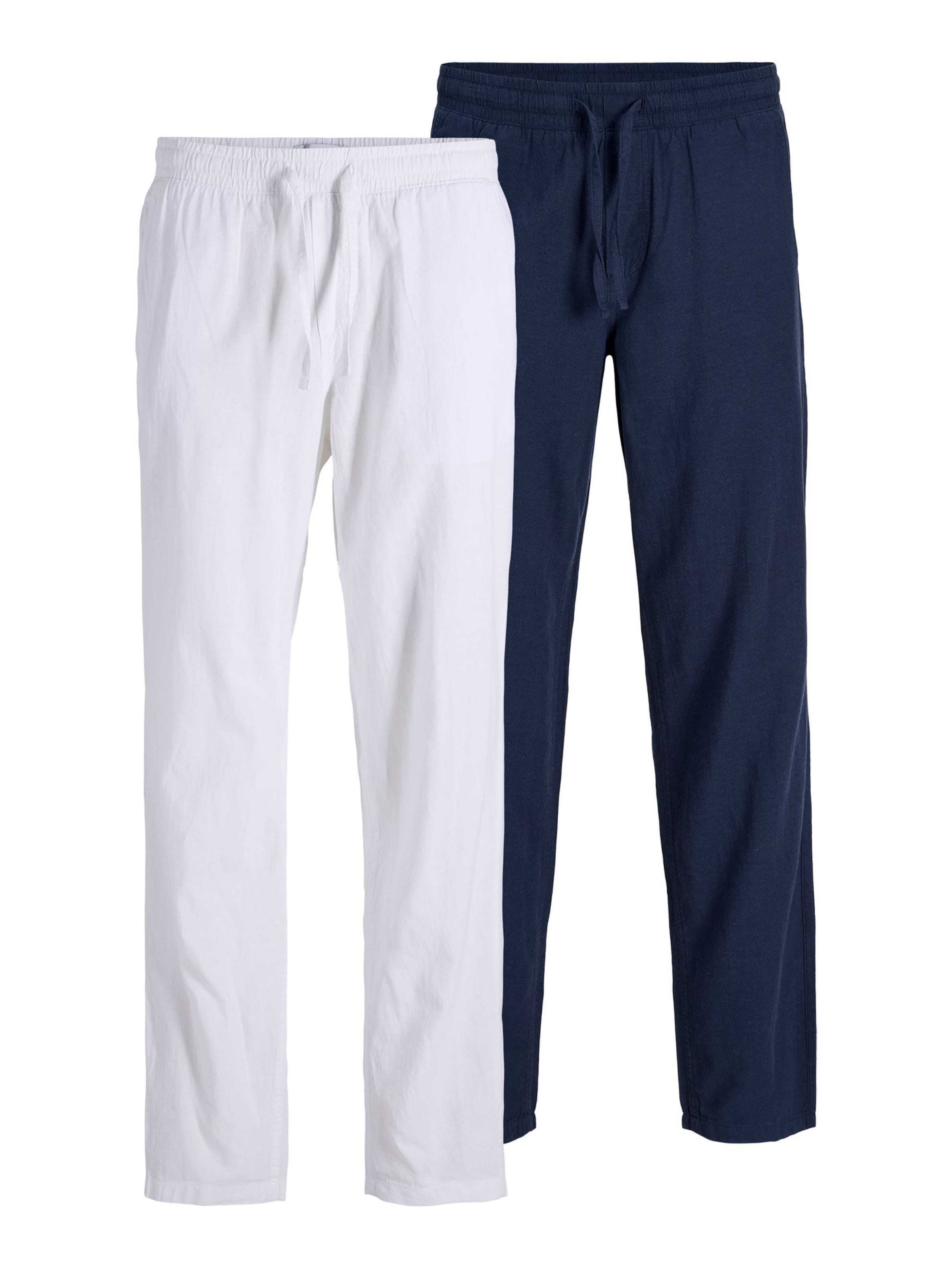 JACK & JONES Pants in 29-30 in Blue / White, Item view
