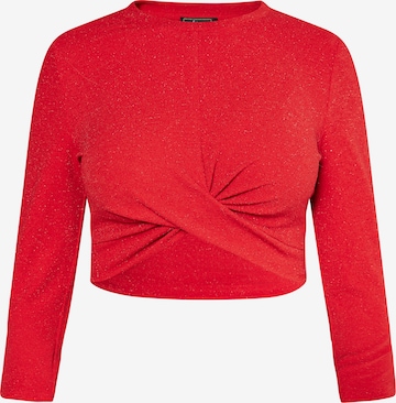 faina Shirt in Rot: predná strana