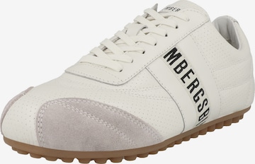 Baskets basses BIKKEMBERGS en blanc : devant