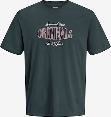 T-Shirt JACK & JONES en vert : devant