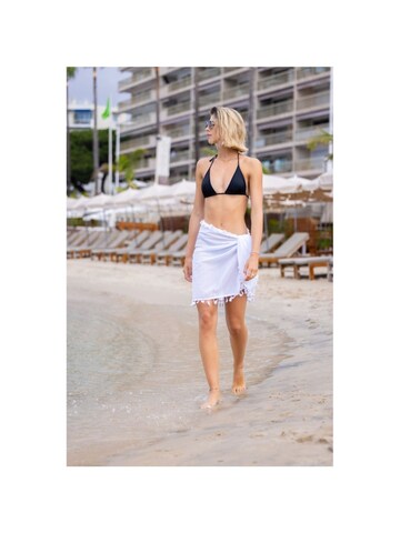 alberto cabale Skirt 'FRINGES' in White