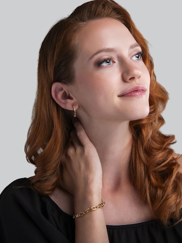Amberz Oorbellen 'Elle' in Goud