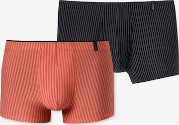 SCHIESSER Boxer shorts ' Long Life Soft ' in Orange: front