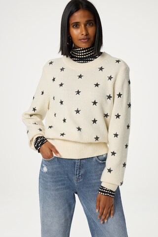 Fabienne Chapot Trui in Beige: voorkant