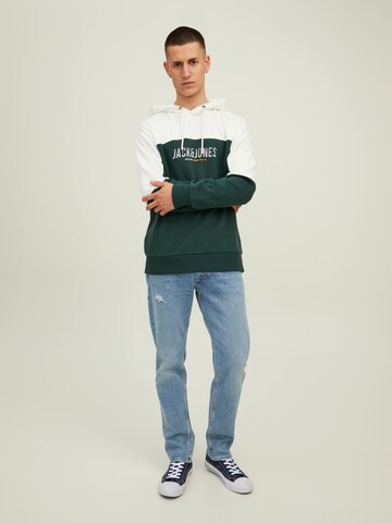 JACK & JONES Sweatshirt 'Dan' in Grün