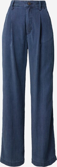 MUSTANG Pleat-front trousers in Blue / White, Item view